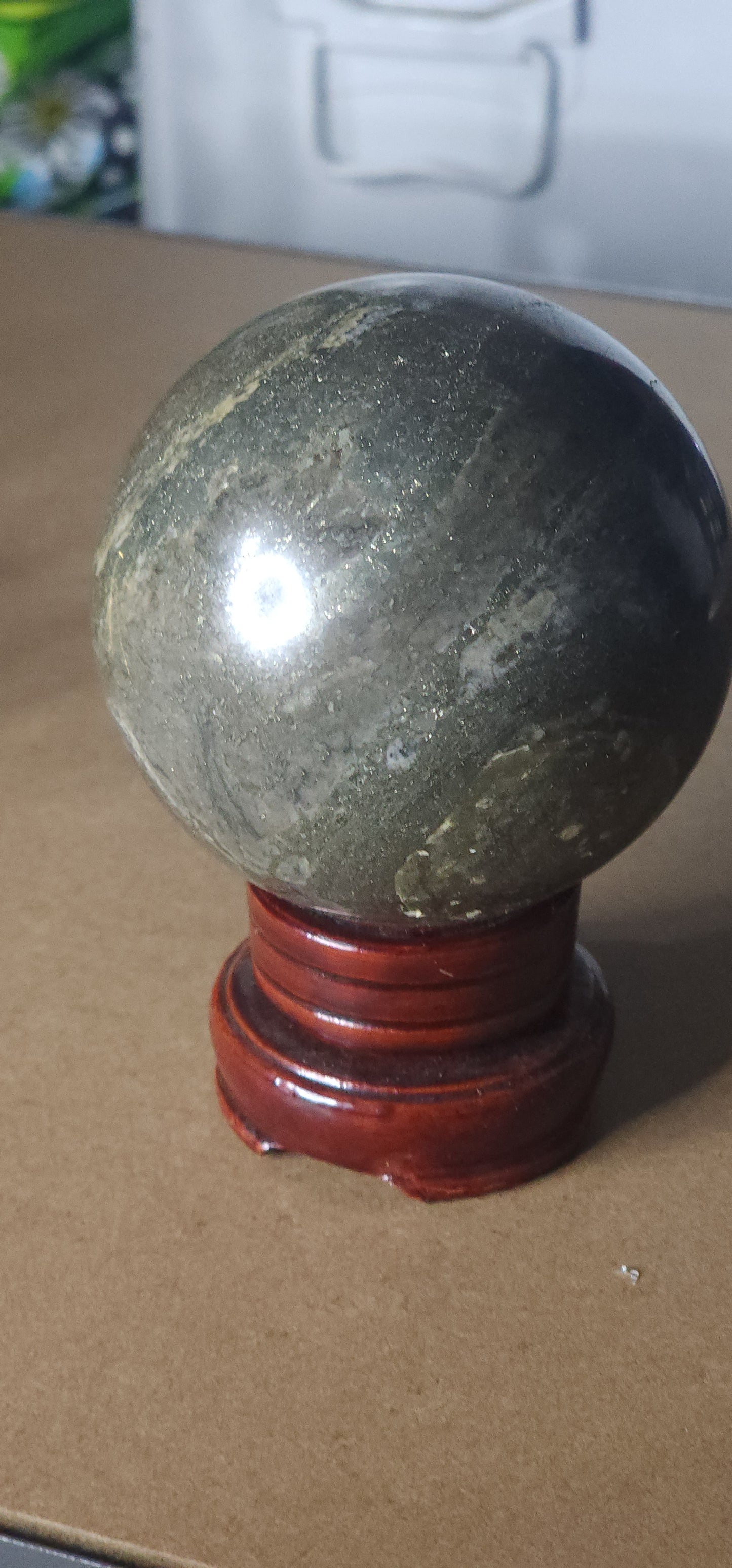 82mm Pyrite sphere