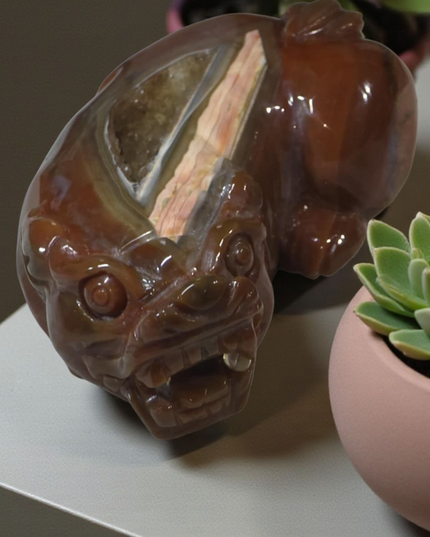 Carnelian Chinese dragon