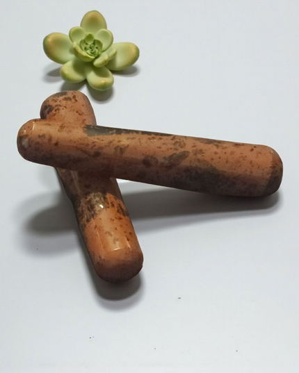 Mahogany obsidian massage wands