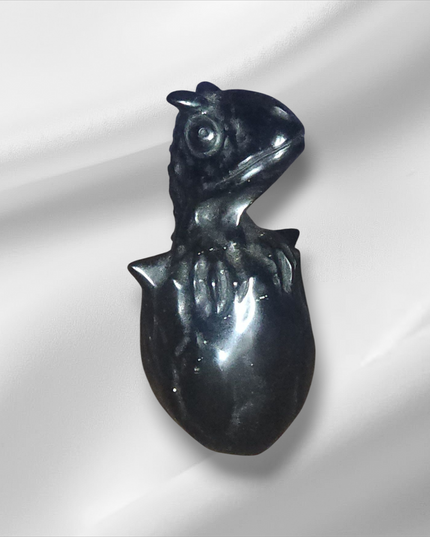 Black obsidian Squid games and other characters carvings