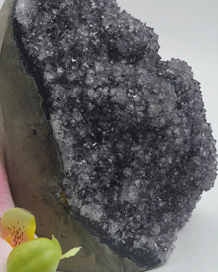 Black amethyst cave