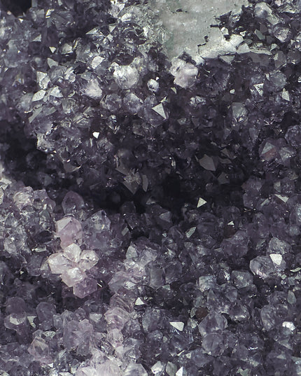 Black amethyst geode