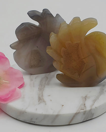 Agate swans