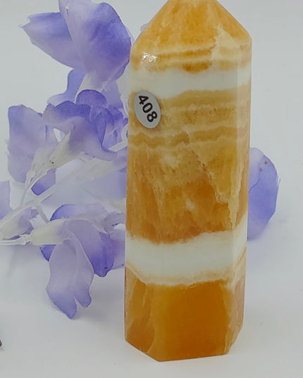 Banded Calcite Towers