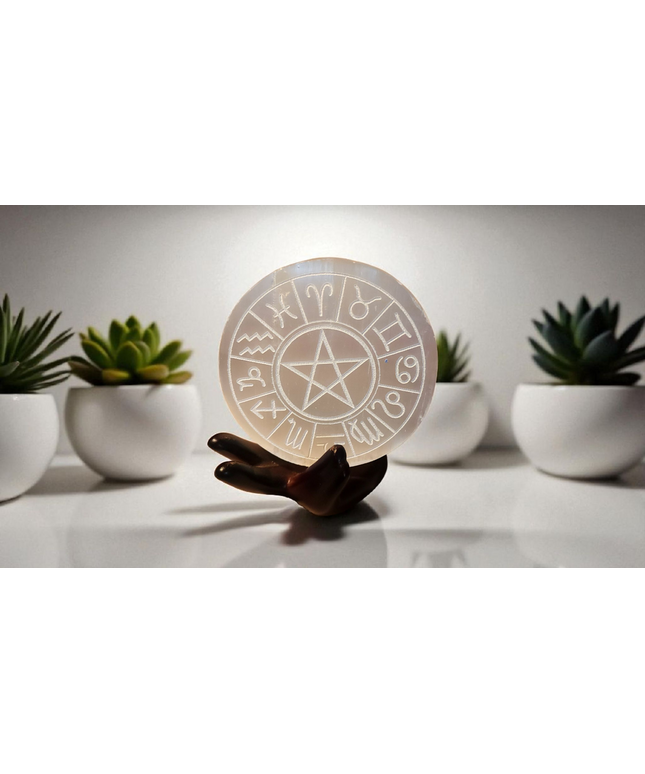 Selenite charging plate