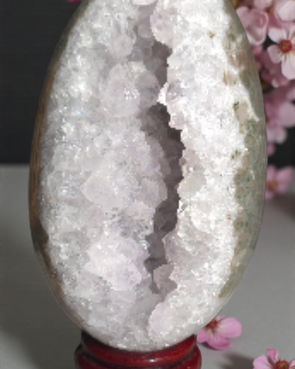 Amythest druzy freeform