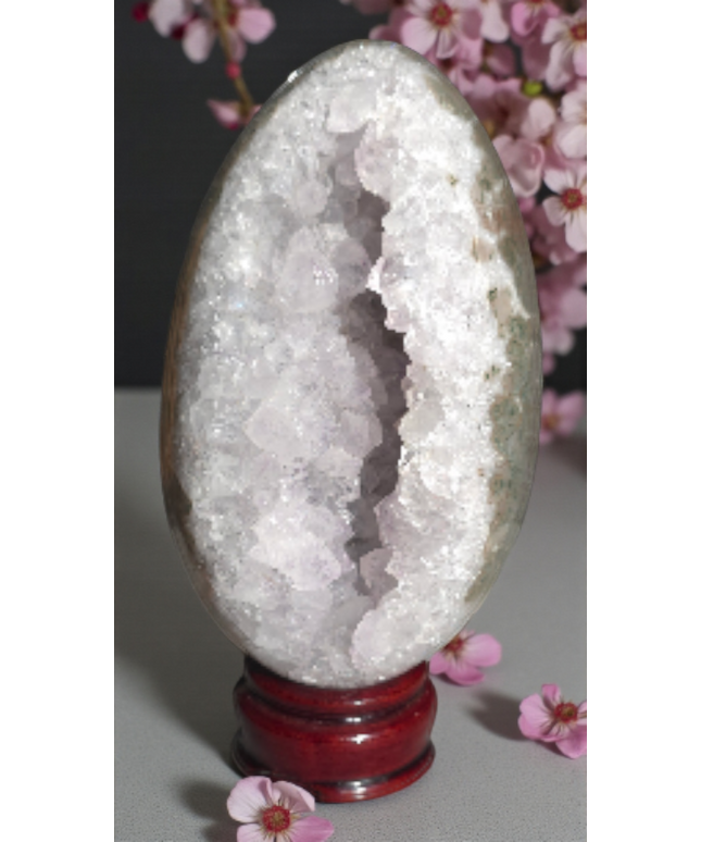Amythest druzy freeform