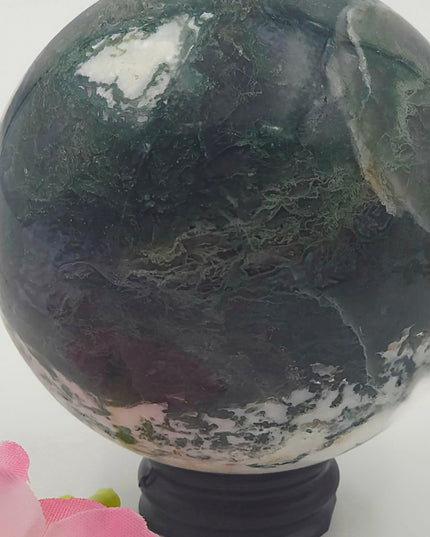 Moss Agate Sphere