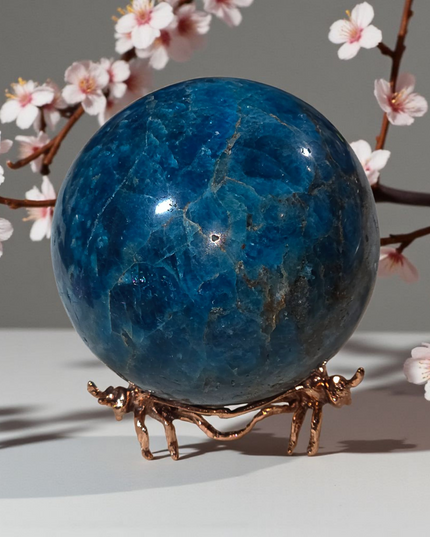 Madagascan apatite Sphere