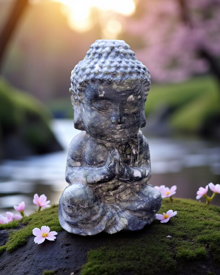 Stunning serpentine buddah