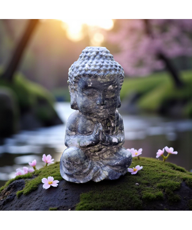 Stunning serpentine buddah