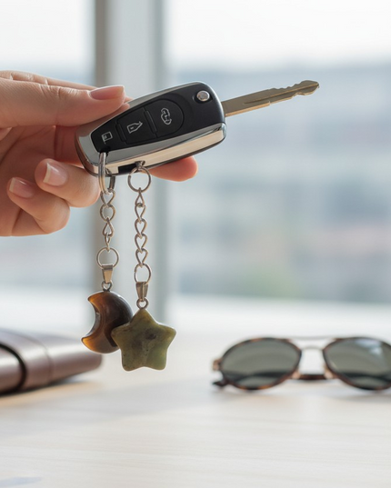 Sml Gemstone keychains