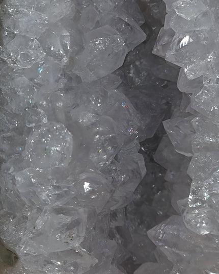 Amythest druzy freeform