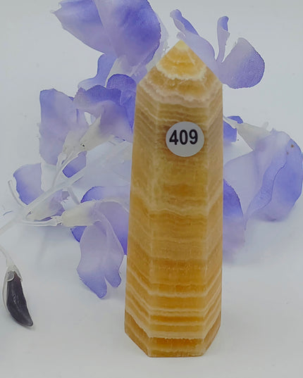 Banded Calcite Towers