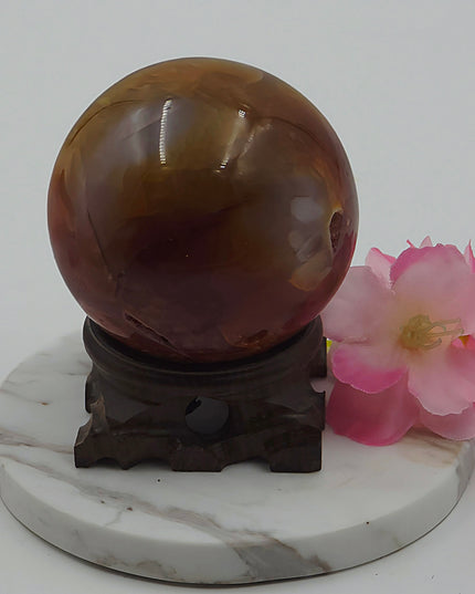 Madagascan Carnelian Spheres