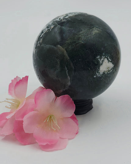 Moss Agate Sphere
