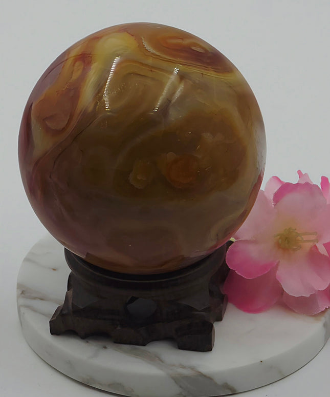 Madagascan Carnelian Spheres