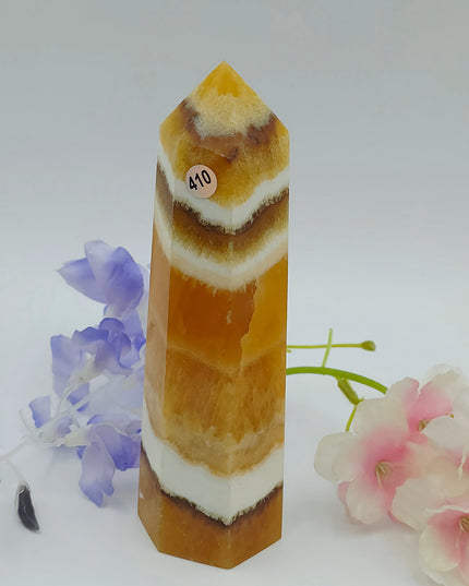 Banded Calcite Towers