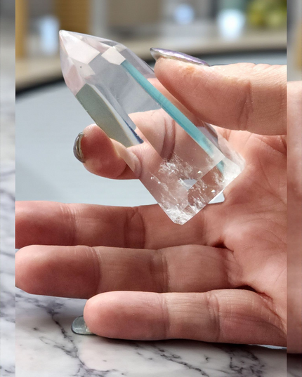 Extra high grade A clear quartz