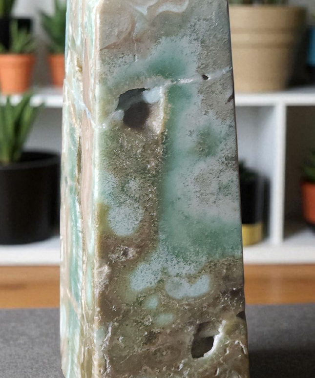 Caribbean calcite tower