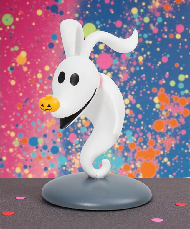 THE NIGHTMARE BEFORE CHRISTMAS ZERO MINI FIGURINE