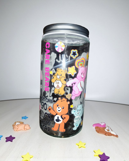 Xl crystal confetti scoop apothecary jars