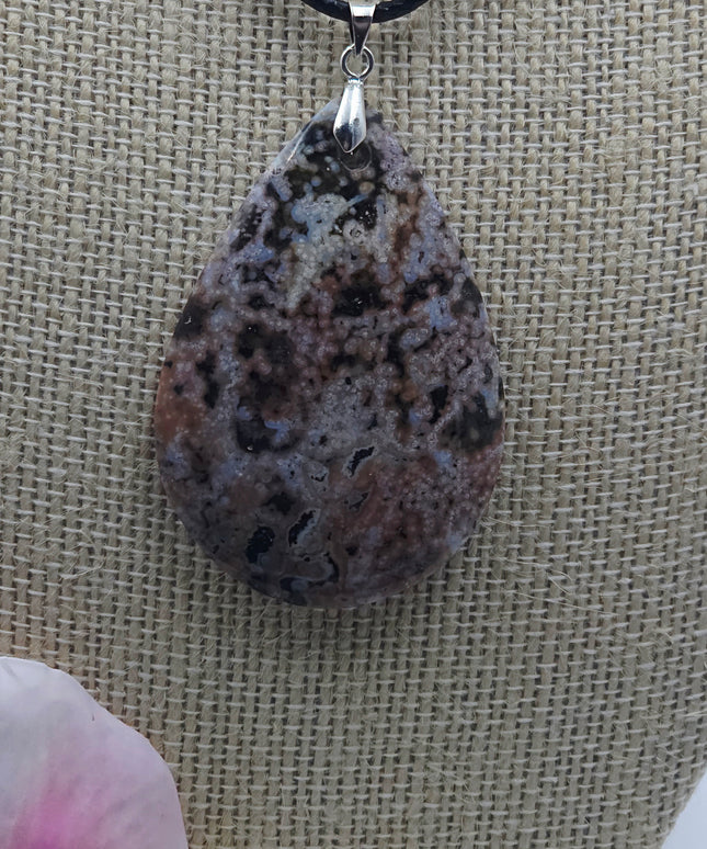 Ocean jasper pendant