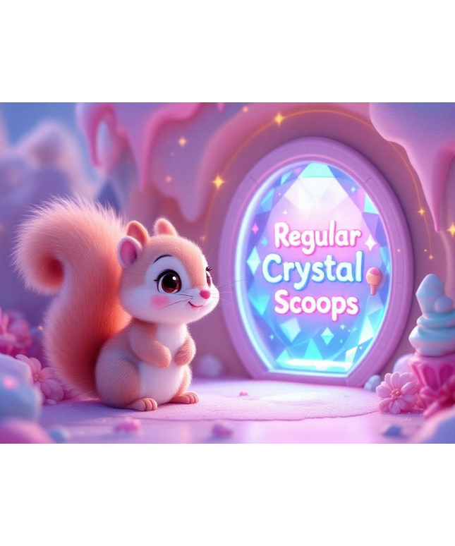 Lucky door Crystal confetti scoops