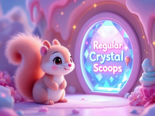 Lucky door Crystal confetti scoops