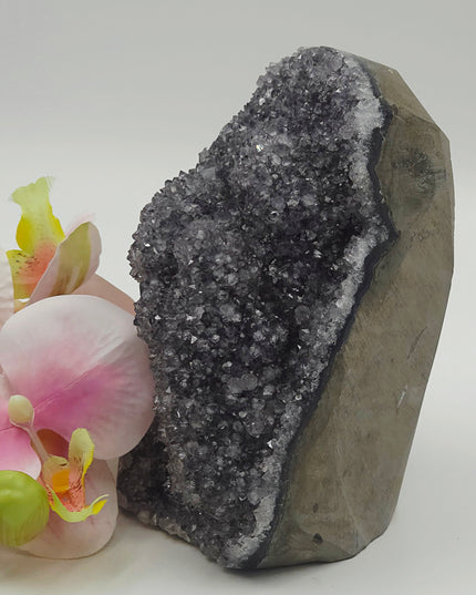 Black amethyst cave