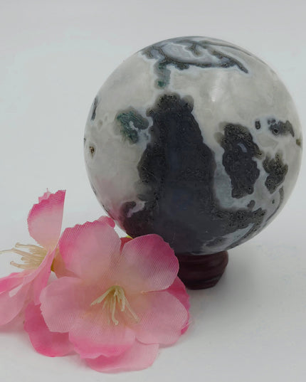 Moss Agate Sphere