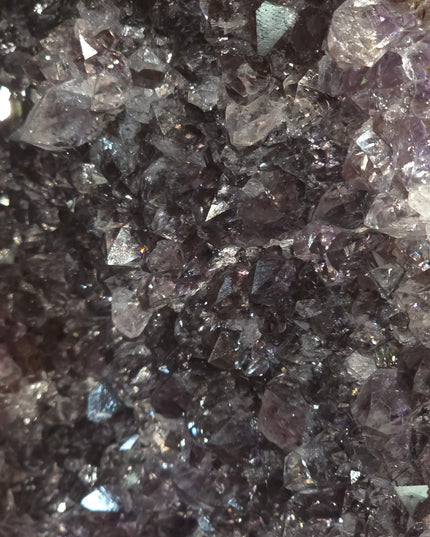 💗Dazzling 9.2kg Brazilian amethyst cave showcasing rare golden rutile flowers, calcite, hemitite & moss inclusions