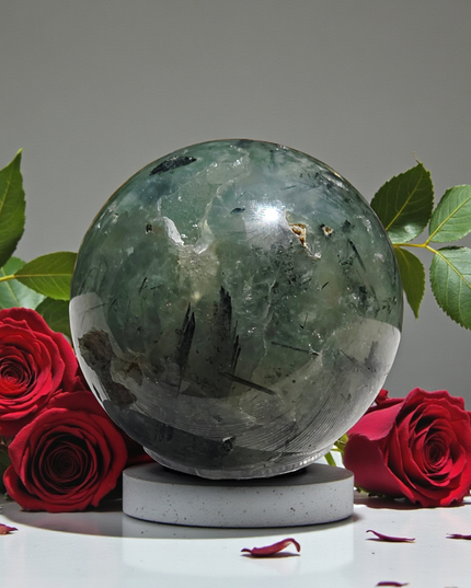 Prehnite sphere