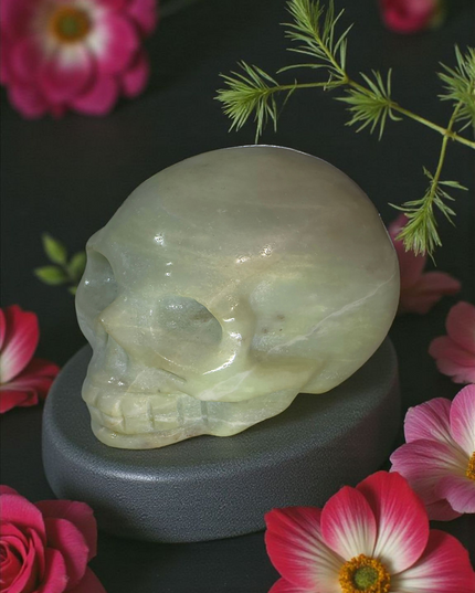 Jade skull