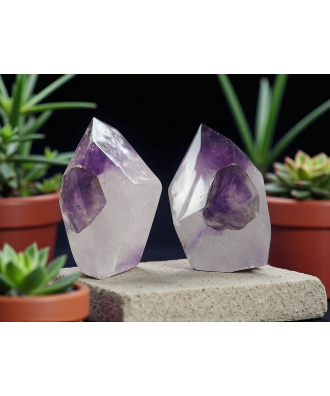 High grade Brazilian amethyst freeforms