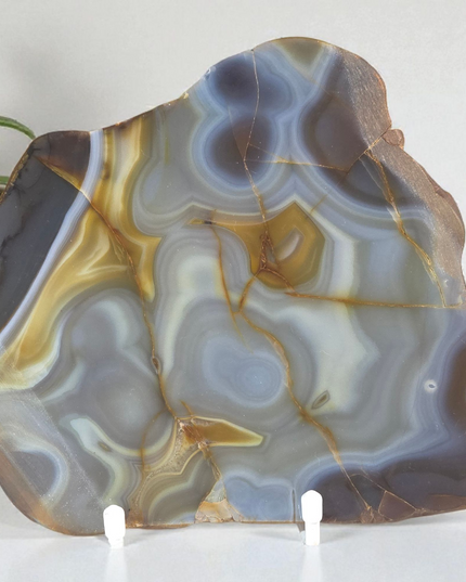 Unique agate slice