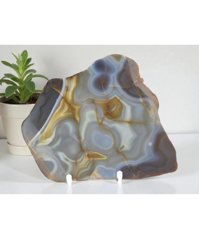 Unique agate slice