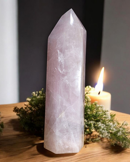 Rose quartz tower xl