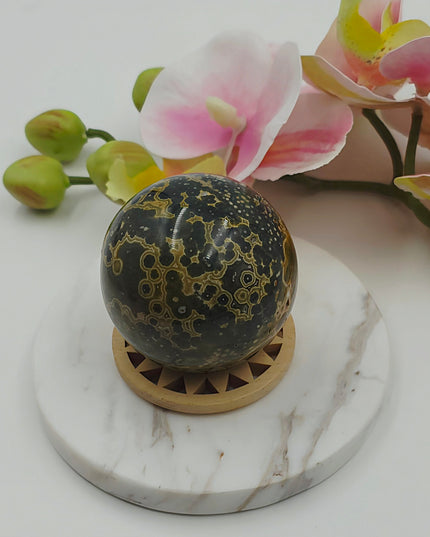 Ocean Jasper Sphere