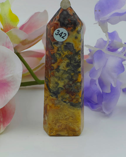 Mexican Crazy Lace Agate Towers