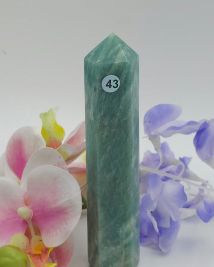 Madagascan Amazonite Towers