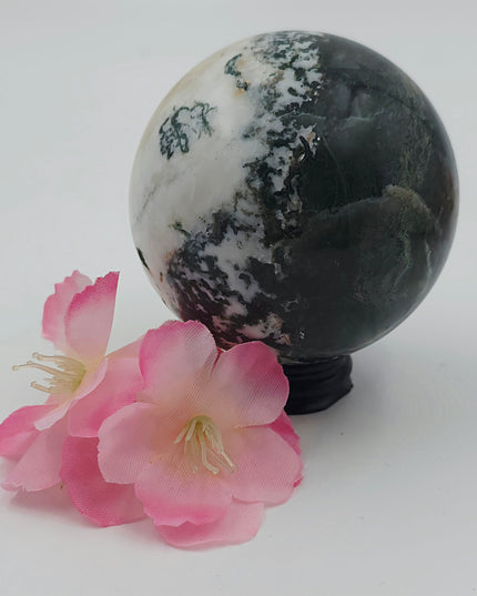 Moss Agate Sphere
