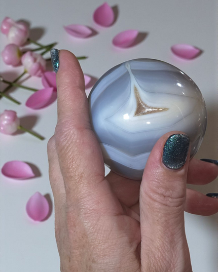 Agate sphere