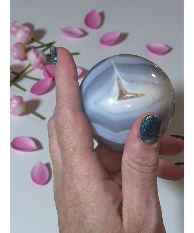Agate sphere