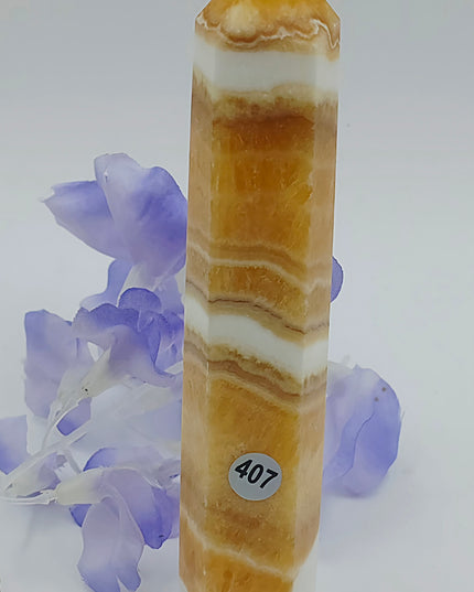 Banded Calcite Towers