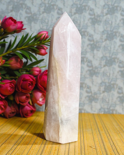 Rose quartz tower xl