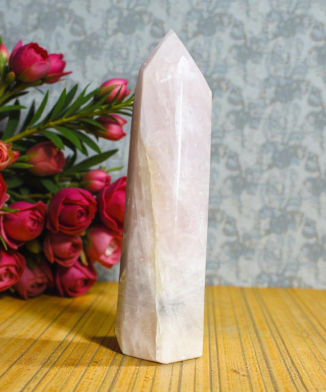 Rose quartz tower xl
