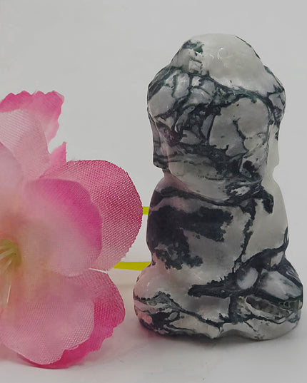 Buddah gemstone cavings