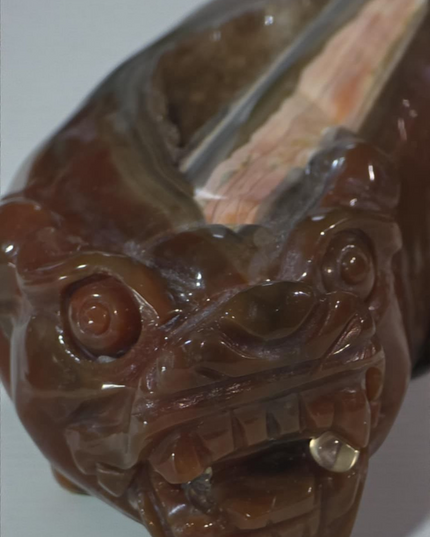 Carnelian Chinese dragon